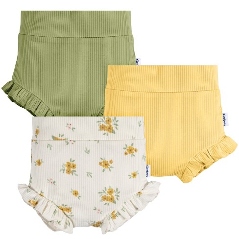 3-Pack Ruffle Diaper Cover Set