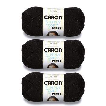 Caron Simply Soft Berry Blue Brites Yarn - 3 Pack of 170g/6oz - Acrylic - 4  Medium (Worsted) - 315 Yards - Knitting/Crochet