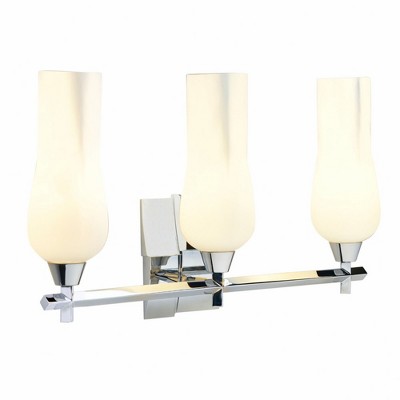 Norwell Lighting Fleur 3 - Light Sconce in  Chrome