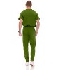 Medichic Men's Workwear Uniforms- Stretch V-Neck Scrubs Set with Seven-Pocket Jogger Pants - 2 of 4