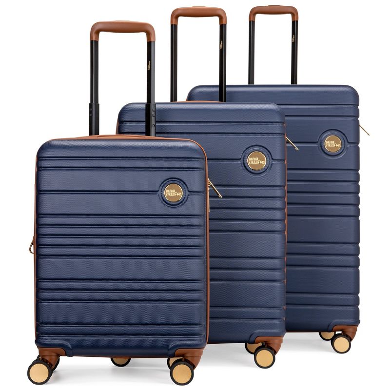 Miami CarryOn Brickell Hardside Checked Expandable Spinner 3pc Luggage Set, 5 of 9