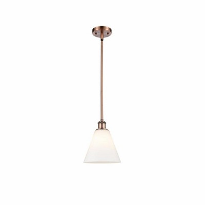 Berkshire - 1 Light Mini Pendant In Industrial Style-9.75 Inches Tall and 8 Inches Wide