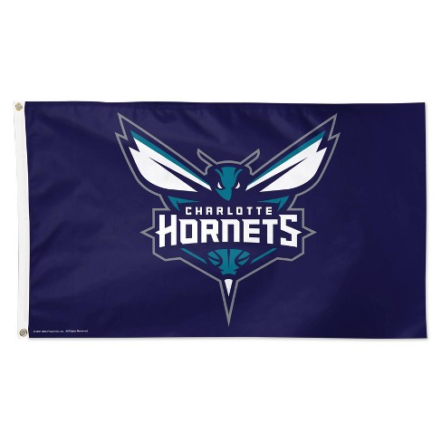 3' x 5' NBA Charlotte Hornets Deluxe Flag - image 1 of 3