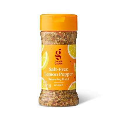 Lemon Pepper Seasoning - Pepper Blend Jar, 1/2 Cup, 2.6 oz.