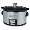 Cuisinart 3.5qt Programmable Slow Cooker - Stainless Steel - PSC-350: 3.5 Quart Crock Pot, Removable Ceramic Pot, Dishwasher-Safe - image 2 of 4