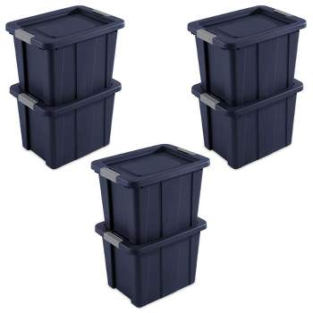Sterilite Tuff1 30 Gallon Plastic Storage Tote Container Bin with Lid (12  Pack) - (L x W x H): 30 x 20 x 17.13 inches - Bed Bath & Beyond - 35663337