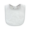 Hudson Baby Unisex Baby Rayon from Bamboo Bib with Waterproof Lining 10pk, Gray White, One Size - 3 of 4