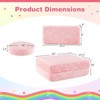Infans Glow in the Dark Modular Kids Play Couch Set w/ Machine-washable Flannel Covers - 2 of 4