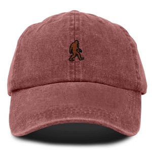 Dalix Sasquatch Embroidered Cap Cotton Baseball Summer Cool Dad Hat Mens - 1 of 4