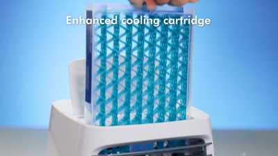 「CUE!」～Talk about everything/AiRBLUE Arctic Air Chill Zone: Portable AC Unit, 1200 BTU, 4 Speeds