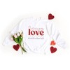 Simply Sage Market Women's Graphic Sweatshirt Love All Day Everyday - 3 of 3