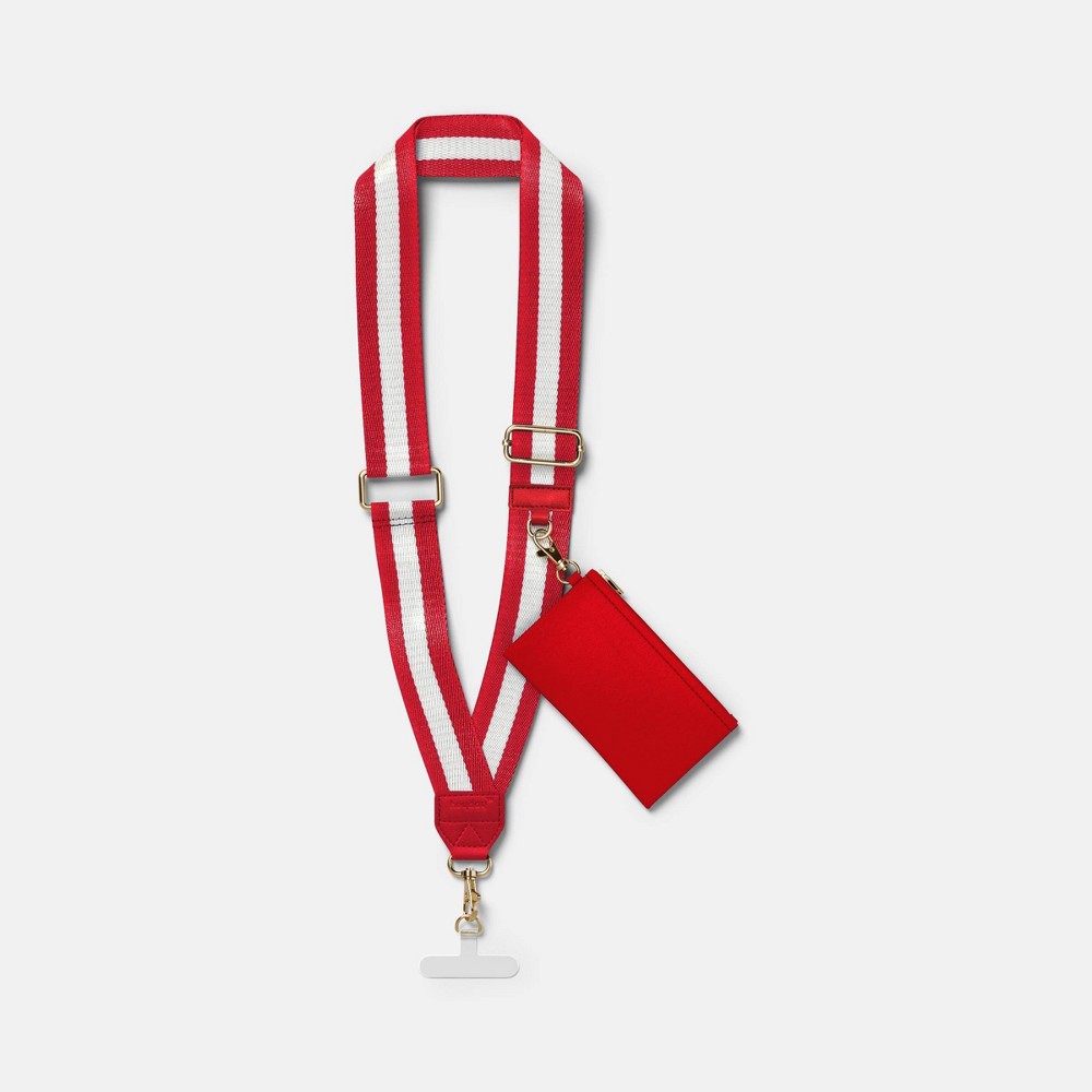 Phone Straps with Pouch - heyday™ Traditional Red