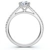 Pompeii3 G/VS 1.30Ct Diamond Engagement Ring 14k Gold Lab Created - 3 of 4