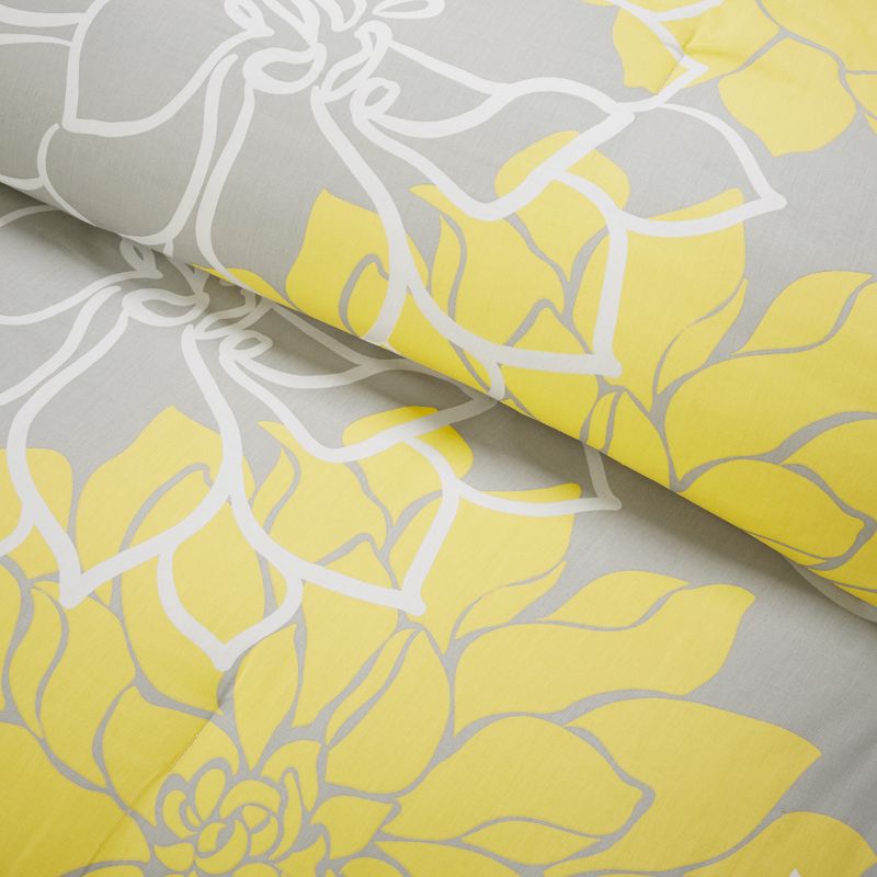 Jane Floral Print Comforter Set - Madison Park, 4 of 12