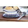 Blue Rose Polish Pottery S119 Manufaktura Gravy Boat Plate & Ladle - 2 of 4