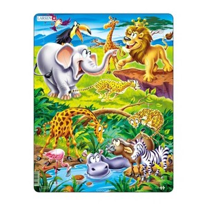 Springbok Larsen Safari Children's Jigsaw Puzzle 18pc - 1 of 3