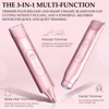 LILA by AKUNBEM Glow G1 Pro 3-in-1 Women's Bikini Trimmer, Facial Shaver & Nose Hair Trimmer - Waterproof, Portable, with USB Charging - 2 of 4