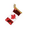 Old World Christmas Glass Blown Ornament for Christmas Tree, Canadian Flag - 2 of 4
