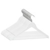 vidaXL 20 pcs Clothes Hanger Set Non-slip White Hardwood - 2 of 4