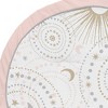 Sweet Jojo Designs Girl Baby Tummy Time Playmat Celestial Pink Gold and Grey - 3 of 4