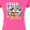 Women's - Disney - A Walk A Day Fitted Graphic T-Shirt - 2 of 3