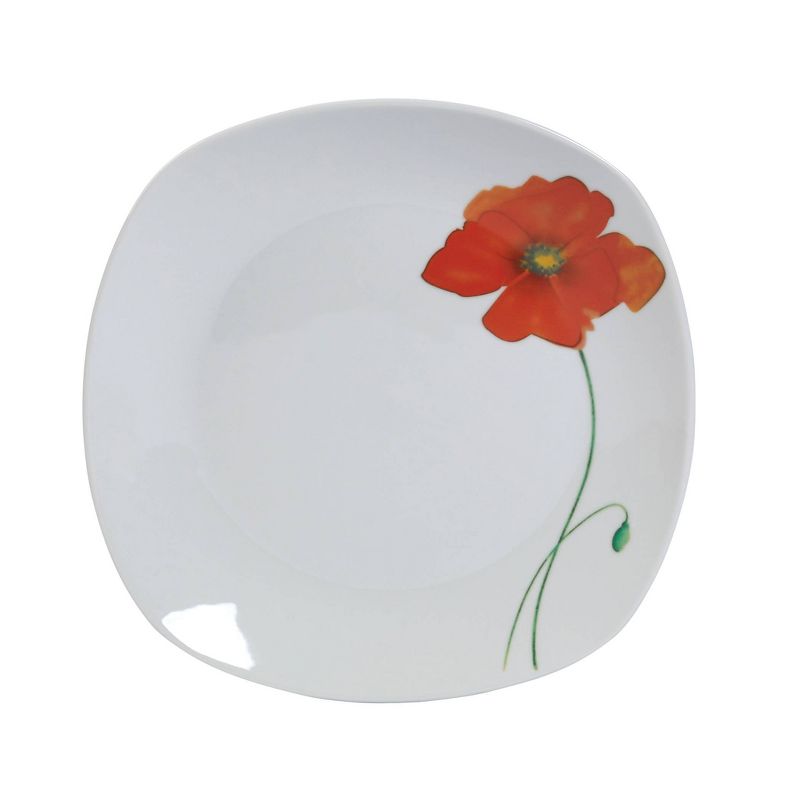 16pc Porcelain Poppy Dinnerware Set - Tabletops Gallery, 3 of 10