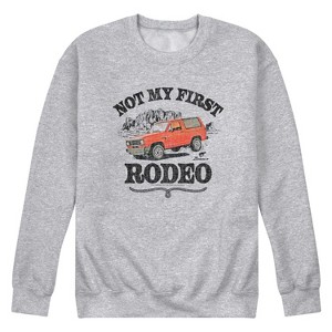 Men's - Ford - Not My First Rodeo 1983 Bronco Graphic Fleece Sweatshirt - 1 of 4