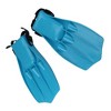 Swim Central 11.25" Florescent Blue Dolphin Recreational Swim Fins - 3 of 3
