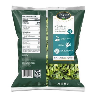Taylor Farms Chopped Kale Juicing Greens - 16oz