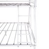 NicBex Metal Twin Over Full Bunk Bed with Enhanced Upper-Level Guardrail,Heavy Duty Twin Loft Bed with Inclined Ladder,Bunk Beds for Bedroom - 4 of 4