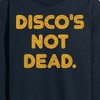 Men's - Instant Message - Discos Not Dead Long Sleeve Graphic T-Shirt - 2 of 4