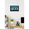 Trends International Radiohead - Blue Crowd Silhouettes Framed Wall Poster Prints - 2 of 4