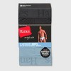 Hanes Originals Premium Men's SuperSoft Briefs 3pk - Blue/Black - 2 of 4