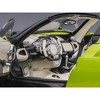 Pagani Huayra Roadster Verde Firenze Green Metallic and Carbon with Luggage Set 1/18 Model Car by Autoart - 3 of 4