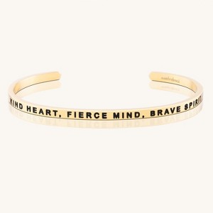 Mantra Jewelry - Kind Heart, Fierce Mind, Brave Spirit - 1 of 4