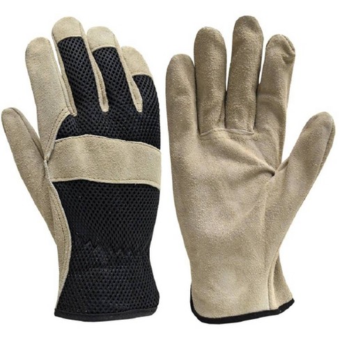 True Grip Leather Work Glove Brown - image 1 of 3