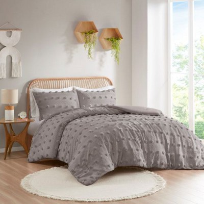 Sapphtopaz Jacquard Pompom Comforter Set, Twin/Twin XL Quilt Set with 2 Shams for Women, Men, Kids & Teens