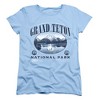 Grand Teton National Park Classic Women's T-Shirt Light Blue - 4 of 4