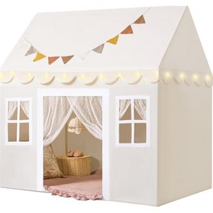 LLHZSY Play Tent with Soft Mat & Fairy Lights - 1 of 2