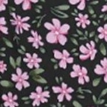 Navy Blue Floral