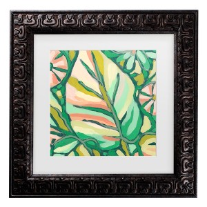 Trademark Fine Art - June Erica Vess  Candy Tropicals Iii Matted Framed Art - 1 of 4