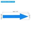 Unique Bargains Self Adhesive Waterproof PVC Labels Removable Arrow Sticker - 2 of 4