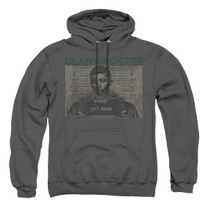 Supernatural Dean Mug Shot Adult Pull-Over Hoodie - 1 of 4