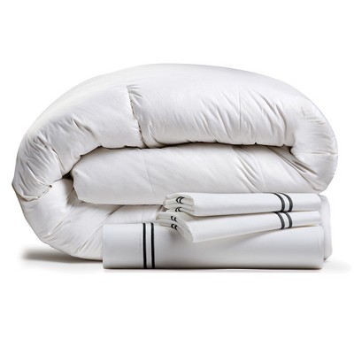 Ella Jayne 4PC Luxury Down Insert and Duvet Cover Set Bedding Bundle