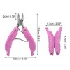 Unique Bargains Toenail Clippers for Thick Nails Stainless Steel Cultrate Nail Clippers Toenail Clippers Kits 1 Pcs - 4 of 4