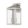 Livex Lighting Nyack 3 - Light Wall Light in  Brushed Nickel - 4 of 4