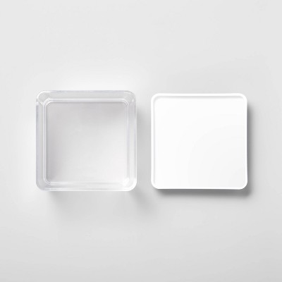 2.75c Short Square Plastic Food Storage Container - Brightroom_1