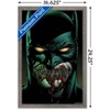 Trends International DC Comics Batman - Batman with Stitched Lips Framed Wall Poster Prints - 3 of 4