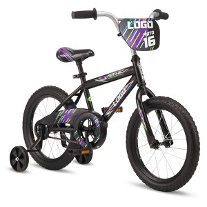 Pacific 16" Boxed Kids' Bike - Black - 1 of 4