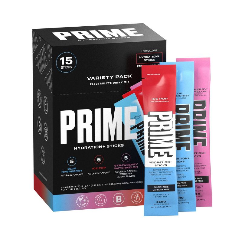 Prime Hydration Sticks - Variety Pack - 5.07oz/15ct, 1 of 6